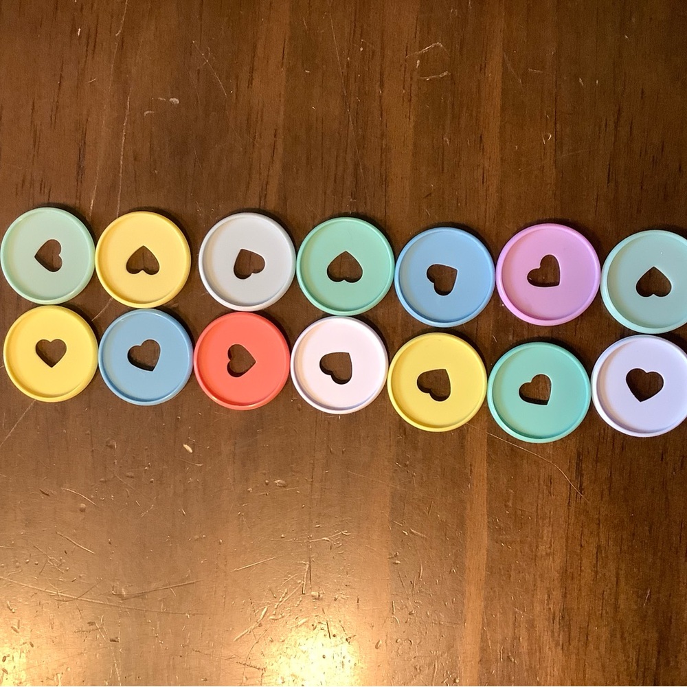 Happy Planner Medium Discs in Pastel Colors
